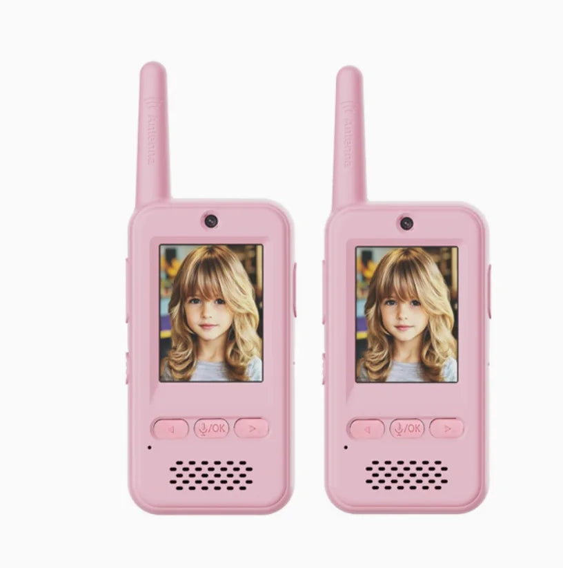 Walkie-talkie Sem Fio de Longo Alcance HD para Pais e Filhos com Alcance de 50km