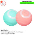 Brinquedo Interativo para Gatos iLMH: Bola Rolante Automática com Cauda Falsa, Recarregável, Brinquedo Elétrico Inteligente para Animais de Estimação, Treinamento de Pets, Imita Rato