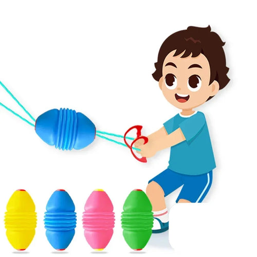 Bolas de velocidade elásticas para crianças brinquedos ao ar livre tamanho grande interativo puxando treinamento sensorial jogos esportivos presentes para crianças adultos